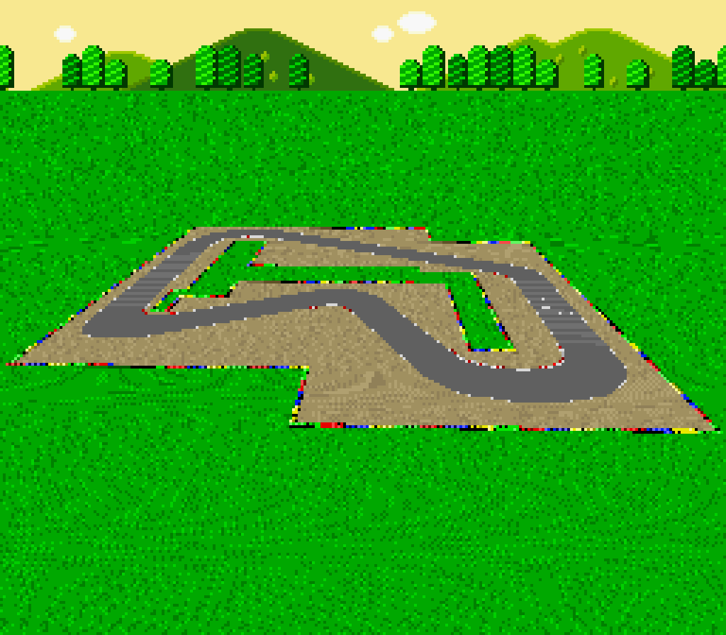 Mario Circuit 1 as seen through my test program